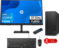 HP 290 Pro G9 HP8T2W9ESWM23 Dahili Intel UHD Graphics Intel Core i5 13500 32 GB Ram 1 TB SSD Tower Windows 11 Home 21.5 inç Monitörlü Masaüstü Bilgisayar