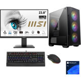 Go Gamer IG665DS Dahili Intel UHD Graphics 730 Intel Core i5 14400 16 GB Ram 1 TB HDD + 1 TB SSD Tower Windows 11 Pro 23.8 inç Monitörlü Masaüstü Bilgisayar