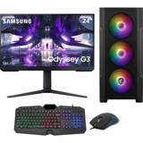 Go Gamer GO737DS Harici Radeon RX 6500 XT Intel Core i5 11400F 8 GB Ram 1 TB SSD Tower Windows 11 Pro 23.8 inç Monitörlü Masaüstü Bilgisayar