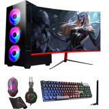 Ramtech RG505-029 Harici GeForce GT 730 4 GB AMD Ryzen 5 5500 32 GB Ram 1 TB HDD + 256 GB SSD Tower FreeDos 23.6 inç Monitörlü Masaüstü Bilgisayar