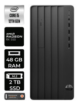 HP Pro Tower 290 G9 6D3A5EA Harici Radeon RX 550 Intel Core i5 12500 48 GB Ram 2 TB SSD Tower Windows 11 Pro Masaüstü Bilgisayar + PER4 BELLEK