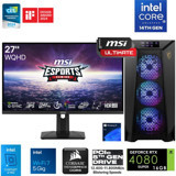 Go Gamer MSI Prospect P2S Harici GeForce RTX 4080 Super Intel Core i9 14900KF 128 GB Ram DDR5 4 TB SSD Tower Windows 11 Pro 27 inç Monitörlü Masaüstü Bilgisayar