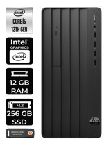 HP Pro Tower 290 G9 6D3A5EA Dahili Intel UHD Graphics Intel Core i5 12500 12 GB Ram 256 GB SSD Tower FreeDos Masaüstü Bilgisayar + PER4 BELLEK