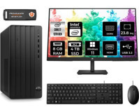 HP Pro Tower 290 G9 8T2X1ESMNT405 Dahili Intel UHD Graphics Intel Core i7 13700 8 GB Ram 4 TB SSD Tower Windows 11 Pro 23.8 inç Monitörlü Masaüstü Bilgisayar + PER4 BELLEK