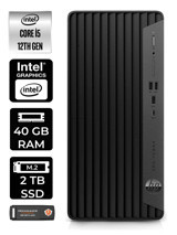 HP Pro Tower 400 G9 6U3M8EA Dahili Intel UHD Graphics Intel Core i5 12400 40 GB Ram 2 TB SSD Tower Windows 11 Pro Masaüstü Bilgisayar + PER4 BELLEK