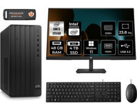 HP Pro Tower 290 G9 8T2X0ESMNT395 Dahili Intel UHD Graphics 730 Intel Core i3 13100 48 GB Ram 4 TB SSD Tower Windows 11 Home 23.8 inç Monitörlü Masaüstü Bilgisayar + PER4 BELLEK