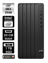 HP Pro Tower 290 G9 6D3A5EA Dahili Intel UHD Graphics Intel Core i5 12500 20 GB Ram 1 TB SSD Tower Windows 11 Pro Masaüstü Bilgisayar + PER4 BELLEK