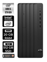 HP Pro Tower 290 G9 6D3A5EA Dahili Intel UHD Graphics Intel Core i5 12500 20 GB Ram 512 GB SSD Tower FreeDos Masaüstü Bilgisayar + PER4 BELLEK