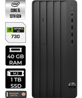 HP Pro Tower 290 G9 8T2W9ESP438 Harici GeForce GT 730 4 GB Intel Core i5 13500 40 GB Ram 1 TB SSD Tower Windows 11 Pro Masaüstü Bilgisayar + PER4 BELLEK