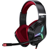 Vertux BLİTZ 3.5 mm Gürültü Önleyici Kablolu Oyuncu Kulak Üstü Kulaklık Kırmızı