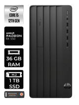 HP Pro Tower 290 G9 6D3A5EA Harici Radeon RX 550 Intel Core i5 12500 36 GB Ram 1 TB SSD Tower Windows 11 Home Masaüstü Bilgisayar + PER4 BELLEK