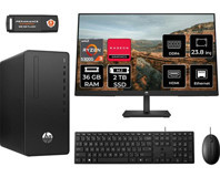 HP 295 G9 6D391EAMNT334 Dahili Radeon Vega 6 AMD Ryzen 3 5300G 36 GB Ram 2 TB SSD Tower FreeDos 23.8 inç Monitörlü Masaüstü Bilgisayar + PER4 BELLEK