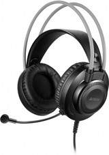 A4 Tech FH200U 3.5 mm Gürültü Önleyici Mikrofonlu Kablolu Kulak Üstü Kulaklık Siyah