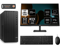 HP Pro Tower 290 G9 8T2X0ESMNT1305 Harici Radeon RX 550 Intel Core i3 13100 8 GB Ram 4 TB SSD Tower FreeDos 23.8 inç Monitörlü Masaüstü Bilgisayar + PER4 BELLEK