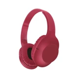 Kensa KH-10 3.5 mm Gürültü Önleyici Mikrofonlu Kablolu Kulak Üstü Kulaklık Kırmızı