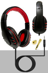 Midex RS-30 3.5 mm Mikrofonlu Kablolu DJ Kulak Üstü Kulaklık Siyah