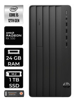 HP Pro Tower 290 G9 6D3A5EA Harici Radeon RX 550 Intel Core i5 12500 24 GB Ram 1 TB SSD Tower FreeDos Masaüstü Bilgisayar + PER4 BELLEK