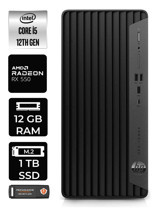 HP Pro Tower 400 G9 6U3M8EA Harici Radeon RX 550 Intel Core i5 12400 12 GB Ram 1 TB SSD Tower Windows 11 Home Masaüstü Bilgisayar + PER4 BELLEK