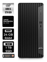 HP Pro Tower 400 G9 6U3M8EA Harici Radeon RX 550 Intel Core i5 12400 24 GB Ram 1 TB SSD Tower FreeDos Masaüstü Bilgisayar + PER4 BELLEK