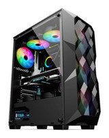 Izoly CASTFORM Harici GeForce RTX 3060 Ti Intel Core i3 10100F 16 GB Ram 512 GB SSD Tower FreeDos Masaüstü Bilgisayar