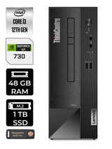 Lenovo NEO 50S 11SX002VTX Harici GeForce GT 730 4 GB Intel Core i3 12100 48 GB Ram 1 TB SSD Tower Windows 11 Pro Masaüstü Bilgisayar + PER4 BELLEK