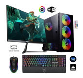 Izoly KARUS X Harici GeForce RTX 3060 Intel Core i5 10400F 16 GB Ram 512 GB SSD Tower FreeDos 24 inç Monitörlü Masaüstü Bilgisayar