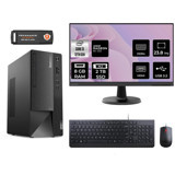 Lenovo Thinkcentre Neo 50T 11SC001ATX Harici Radeon RX 550 Intel Core i3 12100 8 GB Ram 2 TB SSD Tower FreeDos 23.8 inç Monitörlü Masaüstü Bilgisayar