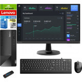 Lenovo Thinkcentre Neo 50T GEN4 512JD0035TR25 Harici GeForce RTX 3060 Ti Intel Core i5 13400 8 GB Ram 4 TB SSD Tower Windows 11 Home 23.8 inç Monitörlü Masaüstü Bilgisayar + Zetta Flash Bellek