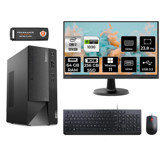 Lenovo Thinkcentre Neo 50T 12JD0008TR Harici GeForce RTX 3060 Ti Intel Core i7 13700 64 GB Ram 256 GB SSD Tower Windows 11 Home 23.8 inç Monitörlü Masaüstü Bilgisayar