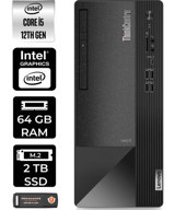 Lenovo Thinkcentre Neo 50T 11SE00MJTXP349 Harici GeForce RTX 3060 Ti Intel Core i5 12400 64 GB Ram 2 TB SSD Tower FreeDos Masaüstü Bilgisayar + PER4 BELLEK