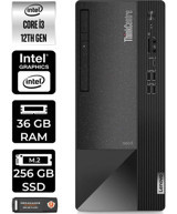 Lenovo Thinkcentre Neo 50T 11SC001ATXP331 Harici GeForce RTX 3060 Ti Intel Core i3 12100 36 GB Ram 256 GB SSD Tower FreeDos Masaüstü Bilgisayar + PER4 BELLEK