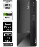 Lenovo Thinkcentre Neo 50T 12JD0008TRP333 Harici GeForce GTX 1650 Intel Core i7 13700 36 GB Ram 1 TB SSD Tower FreeDos Masaüstü Bilgisayar + PER4 BELLEK