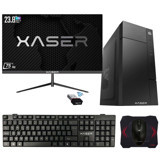 Xaser XSR405 Harici GeForce RTX 3060 Ti Intel Core i5 4440 16 GB Ram 512 GB SSD Tower FreeDos 23.8 inç Monitörlü Masaüstü Bilgisayar