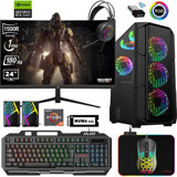 Xaser XSR607 Harici GeForce RTX 3060 AMD Ryzen 5 5600 32 GB Ram 512 GB SSD Tower FreeDos 24 inç Monitörlü Masaüstü Bilgisayar