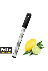 Felix Express Çelik Limon Peynir Sarımsak Uzun El Rendesi