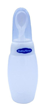 Babytime Plastik Yavaş Akışlı 6+ Ay Mavi Biberon Seti 225 ml