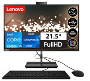 Lenovo ThinkCentre Neo 30A 22 112B30062TX16 Dahili UHD Graphics Intel Core i5 12450H 64 GB Ram 2 TB SSD 21.5 inç Full HD Freedos All In One Bilgisayar + Zetta Flash Bellek