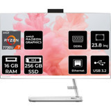 Lenovo IdeaCentre 3 F0G100TMTXPN311 Dahili Radeon Graphics AMD Ryzen 7 7730U 16 GB Ram 256 GB SSD 23.8 inç Full HD Freedos All In One Bilgisayar