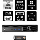 Dell Optiplex 7010MFF N002O7010MFFP379 Dahili Intel UHD Graphics Intel Core i5 13500T 32 GB 2 TB Windows 11 Home Mini Pc + Per4 USB Flash Bellek