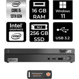 Lenovo ThinkCentre 50Q Gen 4 12LN0048TRP361 Dahili Intel UHD Graphics Intel Core i5 13420H 16 GB 256 GB Windows 11 Home Mini Pc + Per4 USB Flash Bellek