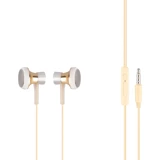 Mf Product Acoustic 0153 Mikrofonlu 3.5 Mm Jak Kablolu Kulaklık Altın