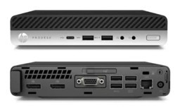 Hp ProDesk 600 G3 Dahili Intel HD Graphics 630 Intel Core i5 7500T 8 GB 256 GB Windows 11 Pro Mini Pc