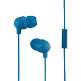 Marley Em-Je061 Silikonlu Mikrofonlu 3.5 Mm Jak Kablolu Kulaklık Mavi