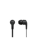 Philips Tae1105 Silikonlu Mikrofonlu 3.5 Mm Jak Kablolu Kulaklık Siyah