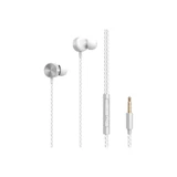 Wiwu Earbuds 102 Silikonlu Mikrofonlu 3.5 Mm Jak Kablolu Kulaklık Beyaz