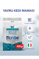 Monge Daily Line Tavuk Az Tahıllı Yavru Kuru Kedi Maması 400 gr