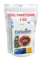 Exclusion Biftek Az Tahıllı Yetişkin Kuru Kedi Maması 1 kg