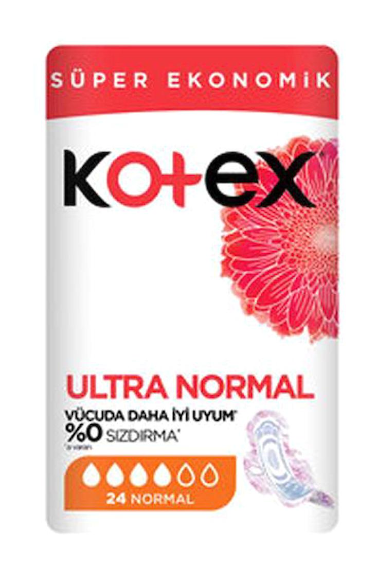 Kotex İnce 24'lü Hijyenik Ped 12 Adet