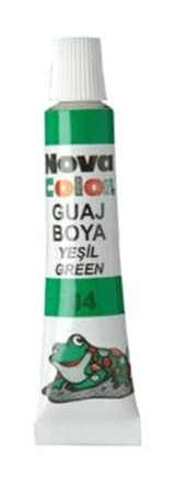 Nova Color Nc-118 Tüp Yeşil Guaj Boya