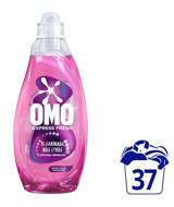 Omo Express Fresh Capcanlı Renkler 37 Yıkama Renkli Ve Siyahlar Sıvı Deterjanı 1480 ml